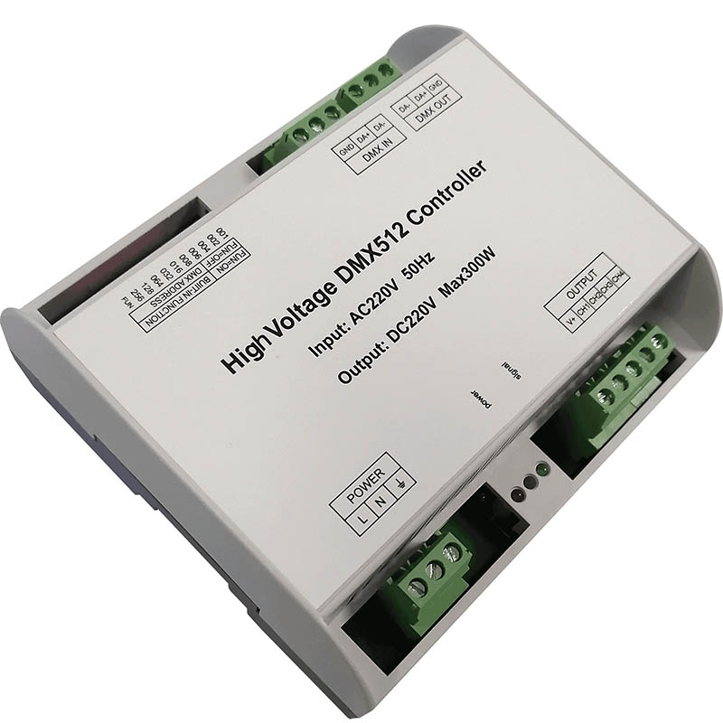 HVDMX1807 DC220V 4 Channels High Voltage, DMX512 Controller HVDMX1807 DC220V 4 Channels High Voltage, DMX512 Controller